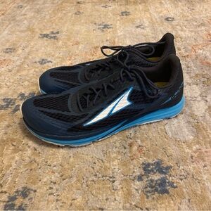 Altra Viho 26mm Mens Sz 11.5 Blue Running Sneakers Shoes ALOA4PE8446 Trail